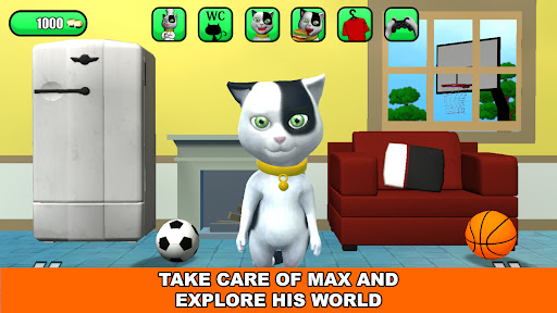 Talking Baby Cat Max Pet Games Talking Baby Cat Max Pet Games